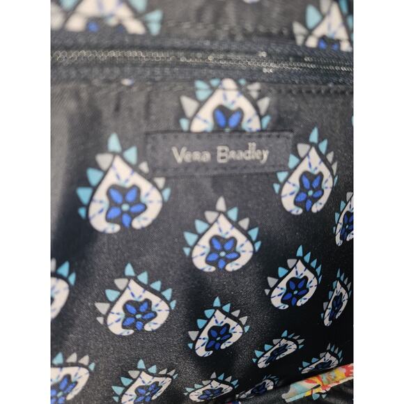 NWOT! Vera Bradley On The Go Quilted Handbag Floral Pattern 13x10x5 - Picture 11 of 11